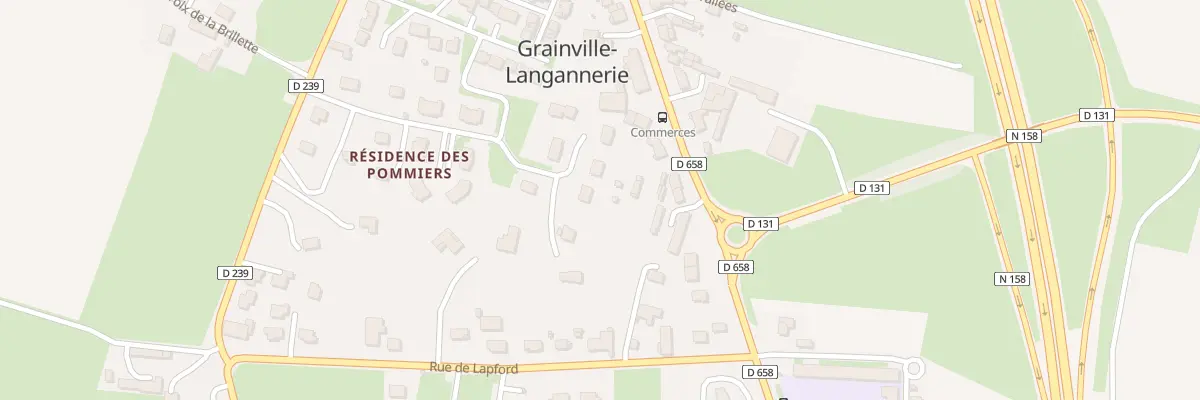Plan du 4 Imp du Clos du Tilleul à Grainville-Langannerie