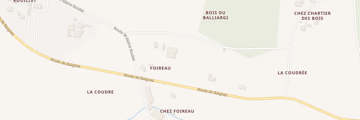 Plan du 5062A La Coudree à Saint-Maigrin