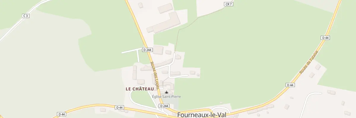 Plan du 5005 Le Bourg à Fourneaux-le-Val