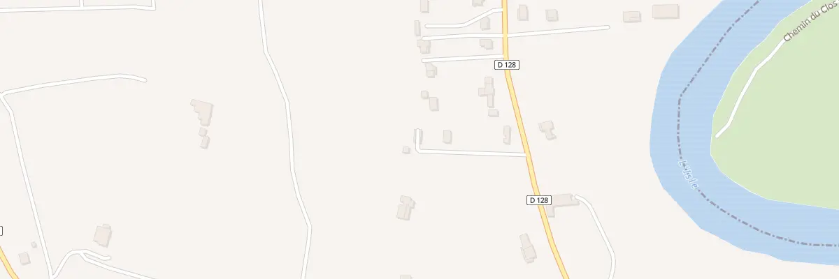 Plan du 6 Sauzet à Fronsac
