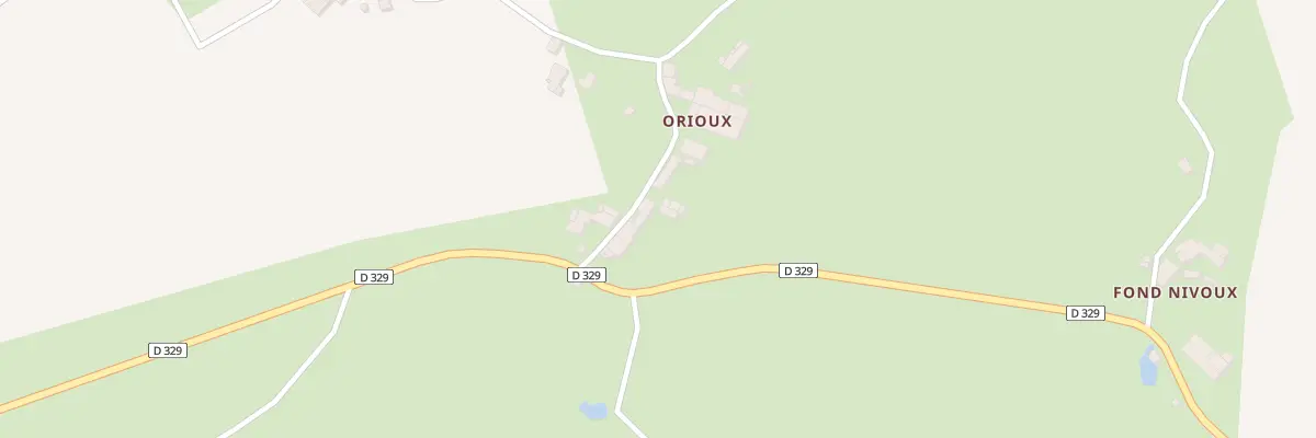 Plan du 6 Orioux à Saint-Georges-de-Noisné