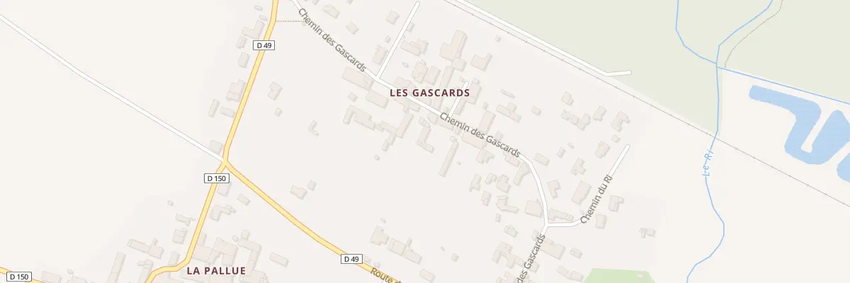 Plan du 31 Chem des Gascards à Gensac-la-Pallue