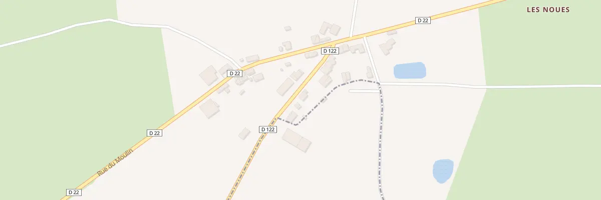 Plan du 5034 Gratteloup à Vouhé