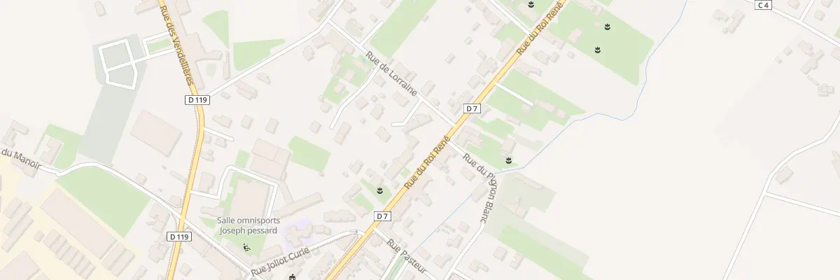 Plan du 19 Rue du Roi René à La Ménitré