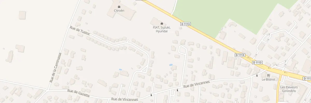 Plan du 21 Rue Tustoc à Toulenne