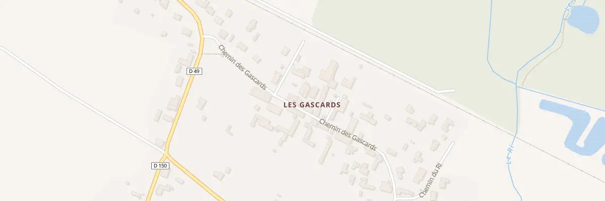 Plan du 36 Che des Gascards à Gensac-la-Pallue