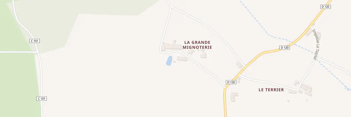Plan du 276 La Grande Mignoterie à Maransin