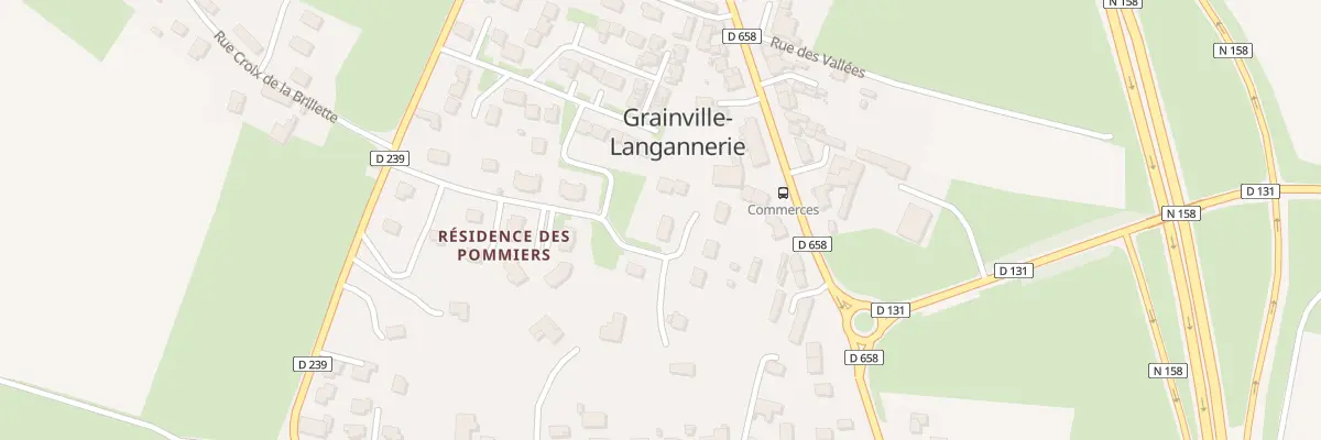 Plan du 8 Imp du Clos du Tilleul à Grainville-Langannerie