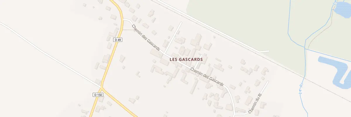 Plan du 38 Chem des Gascards à Gensac-la-Pallue