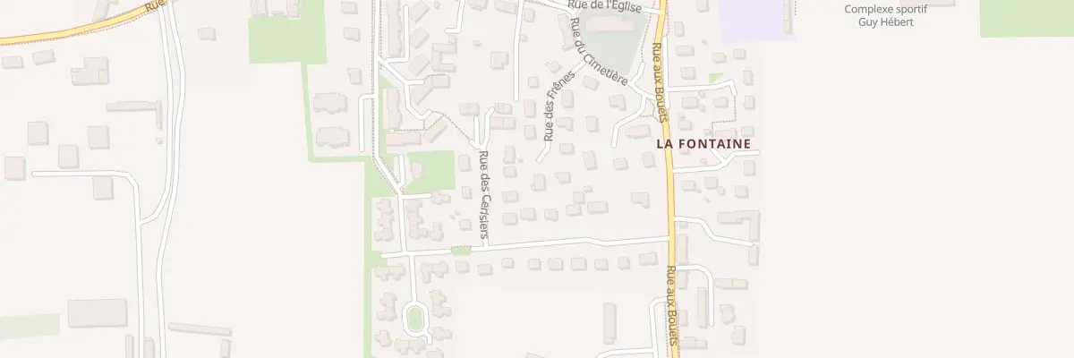 Plan du 2 Rue des Frênes à Démouville