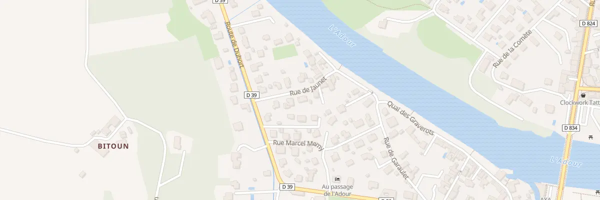 Plan du 4B Rue de Jaunet à Aire-sur-l’Adour
