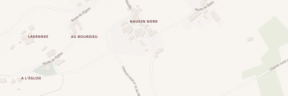 Plan de Naudin Sud à Monprimblanc