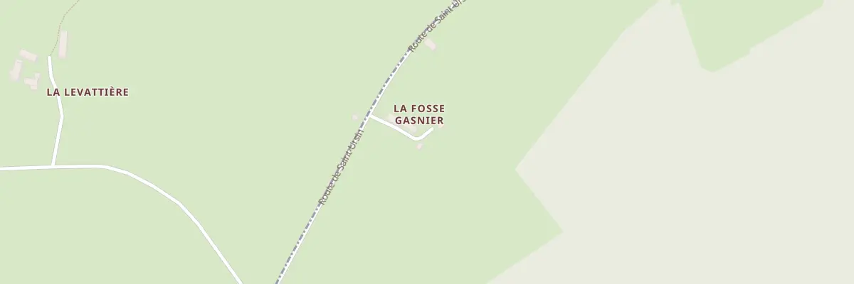 Plan du 5428A La Fosse Gasnier à Lignières-Orgères