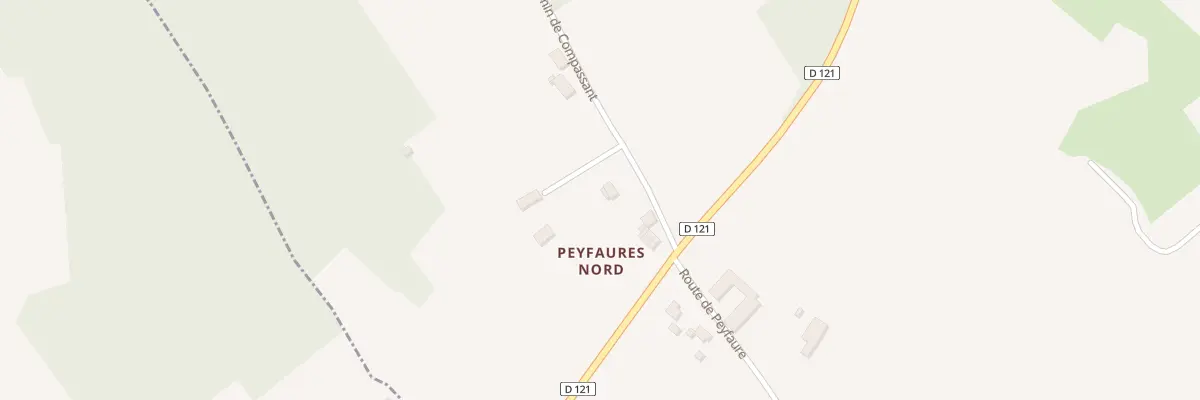 Plan du 232A Roucau à Génissac