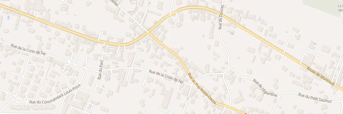 Plan du 12 Rue du puy notre dame à Doué-en-Anjou