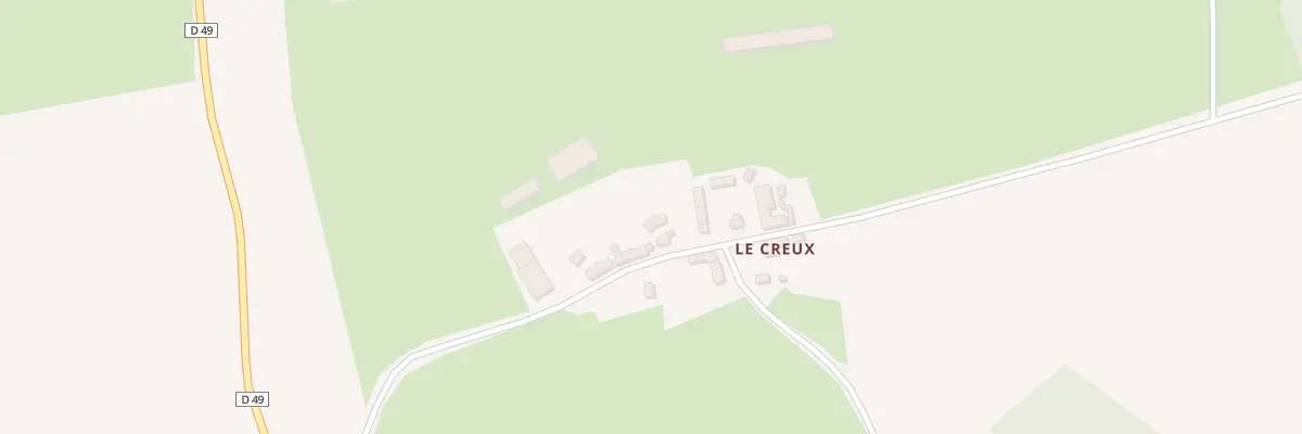 Plan du 5365 Le Creux à Saint-Denis-d’Orques