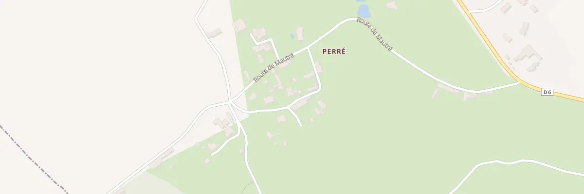 Plan du 8 Rue du Vallon Perre à Saivres