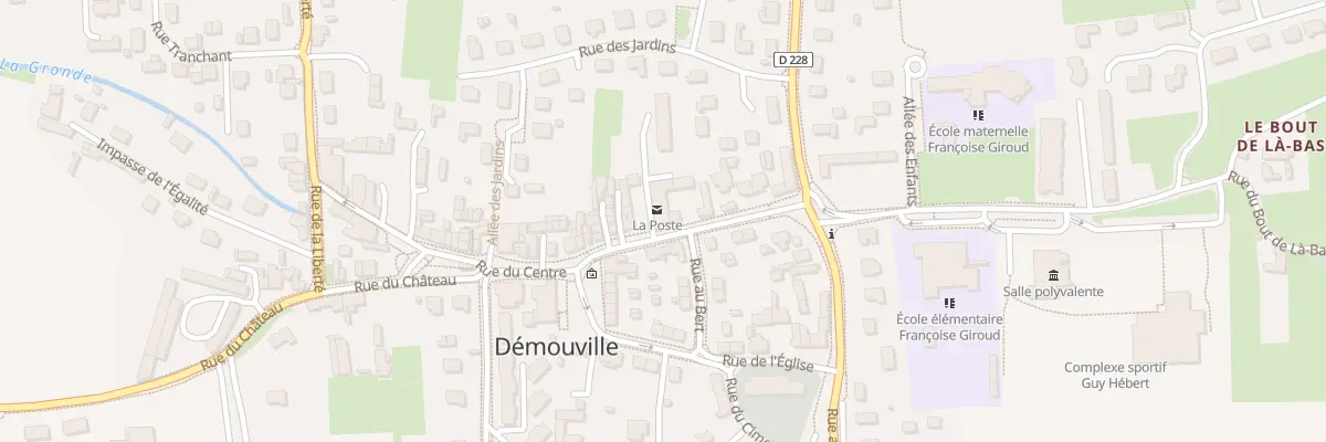 Plan du 18 Rue du Centre à Démouville