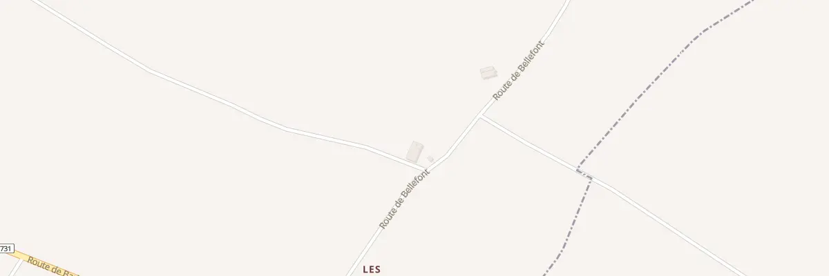Plan du 27 Rte de Bellefont à Saint-Eugène