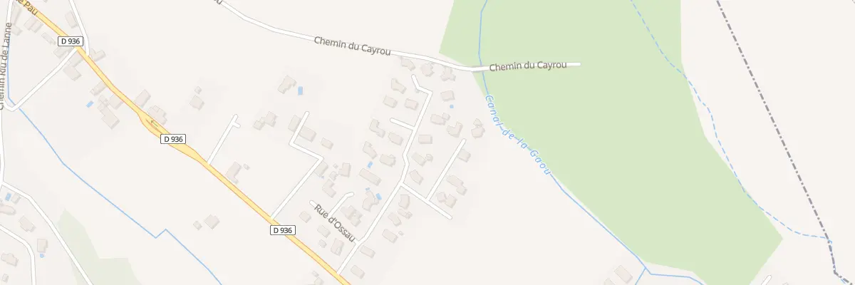 Plan du 9873 Rue du Gabizos à Ledeuix