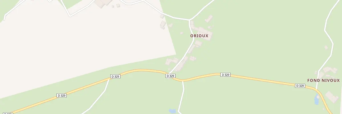 Plan du 1 Orioux à Saint-Georges-de-Noisné