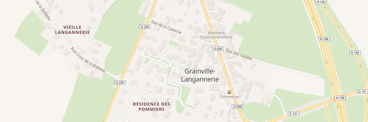 Plan du 20 Rue des Pinsons à Grainville-Langannerie