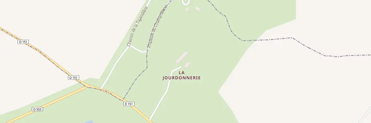 Plan du 54 La Jourdonnerie à Saint-Patrice-du-Désert