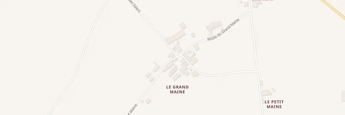 Plan du 8 Rte du Grand Maine à Saint-Palais-du-Né