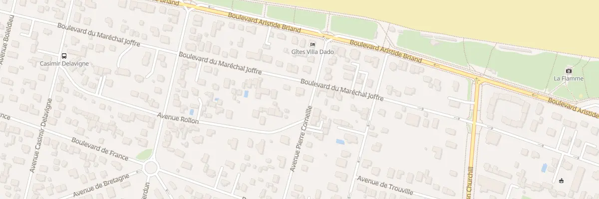 Plan du 31 Bd Maréchal Joffre à Ouistreham