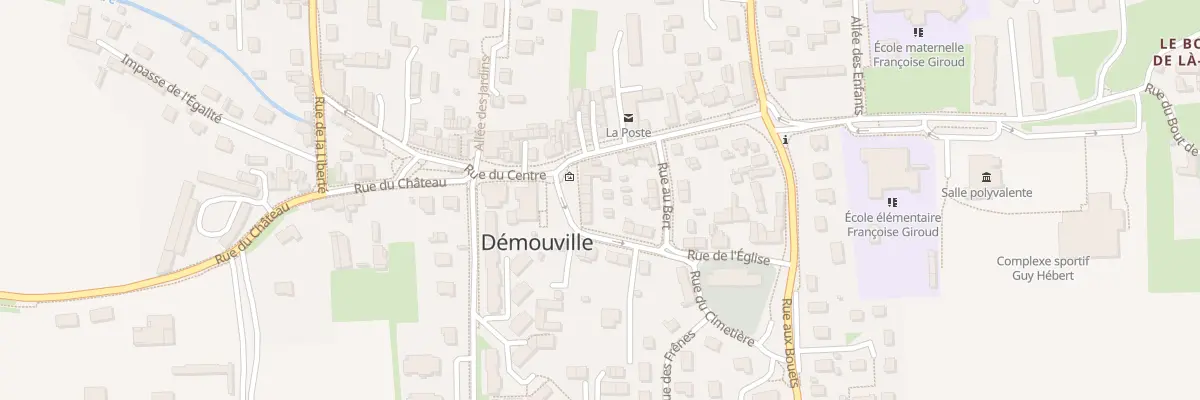 Plan du 7 Pl de la Mairie à Démouville
