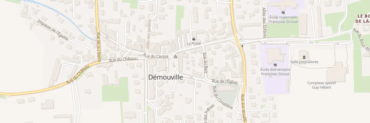 Plan du 5 Pl de la Mairie à Démouville