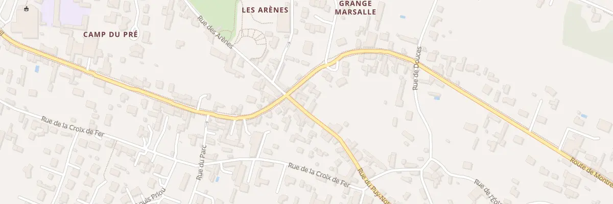 Plan du 3 Rue du puy notre dame à Doué-en-Anjou