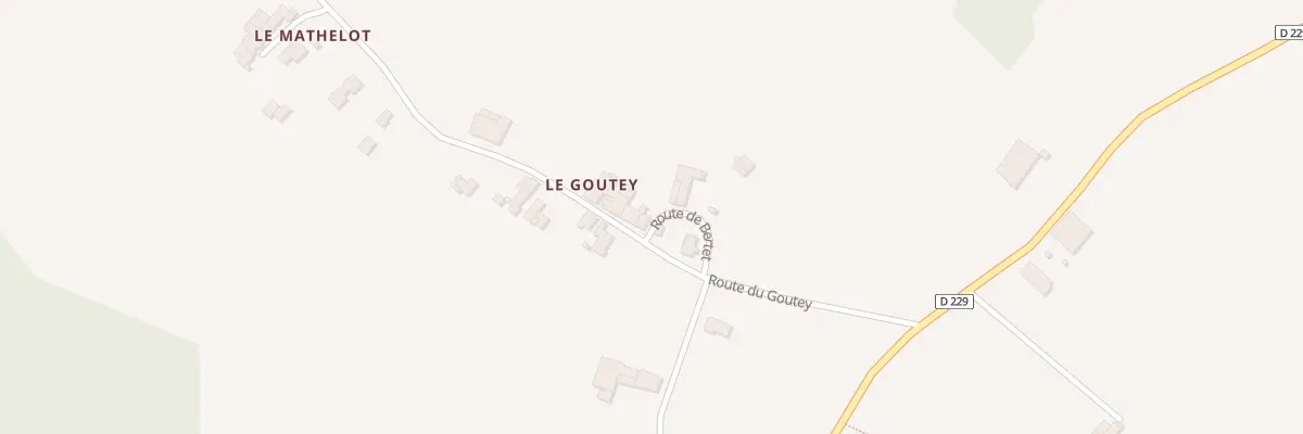 Plan du 15 Le Goutey à Gabarnac