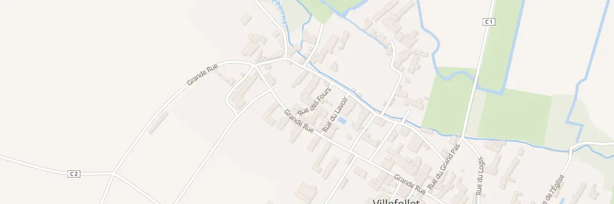 Plan du 5021 Rue des Fours à Villefollet