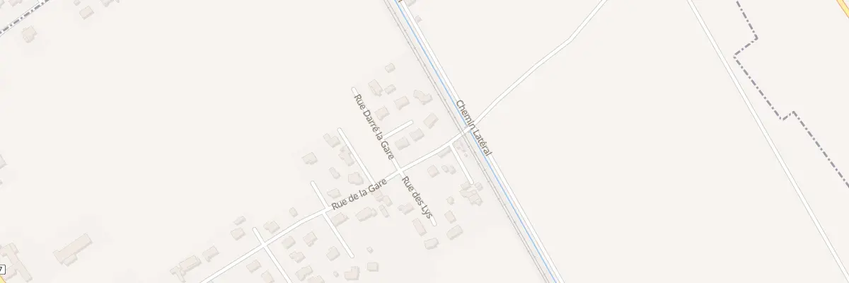 Plan du 4 Lot Darré La Gare à Boeil-Bezing