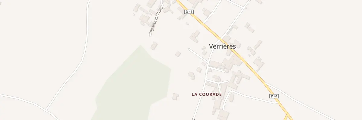 Plan du 4 Rue du Bois Coutard à Verrières
