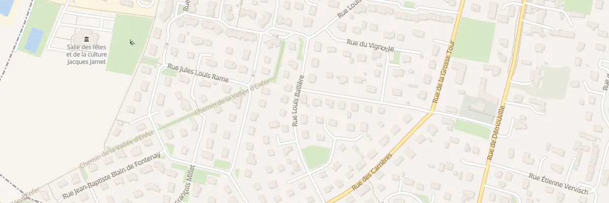 Plan du 13 Rue de la Chasse à Cuverville