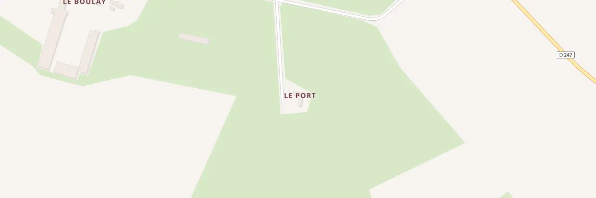 Plan du 5085 Le Port à Avessé