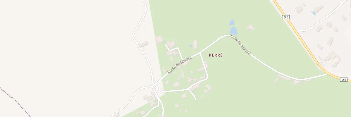 Plan du 10 Rte de Mautre Perre à Saivres