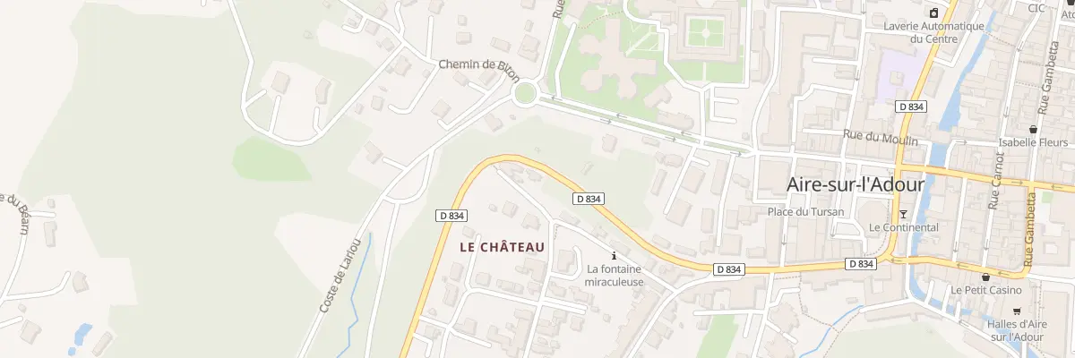 Plan du 21 Av des Pyrénées à Aire-sur-l’Adour