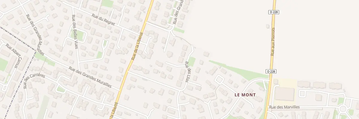Plan du 25 Rue des Lilas à Démouville