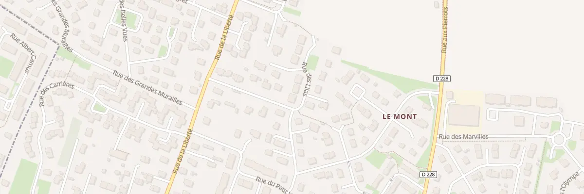 Plan du 3 Rue des Lilas à Démouville