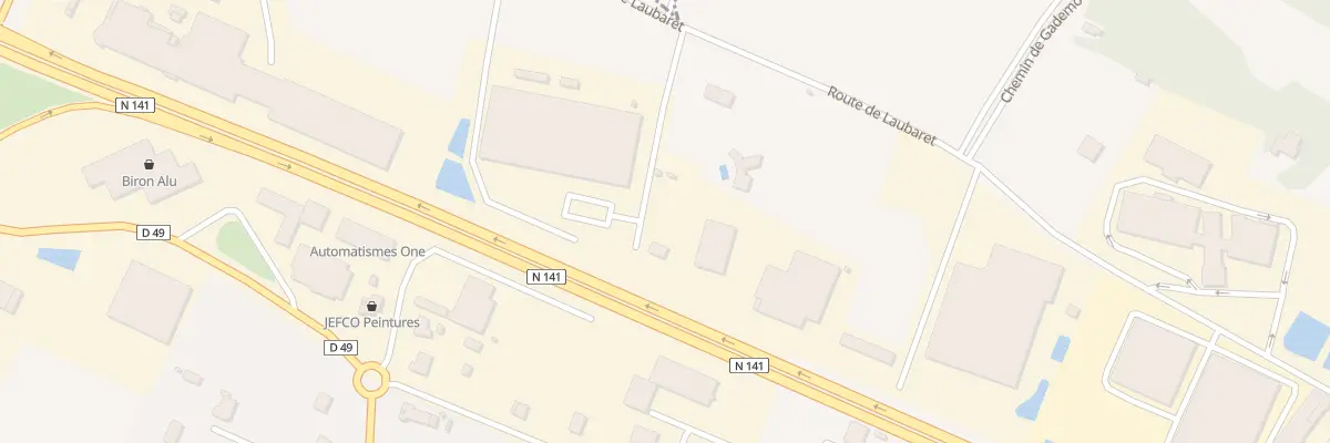 Plan du 25 Rte de Laubaret à Gensac-la-Pallue