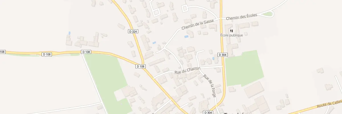 Plan du 16 Che de la Gasse (Tauché) à Aigondigné