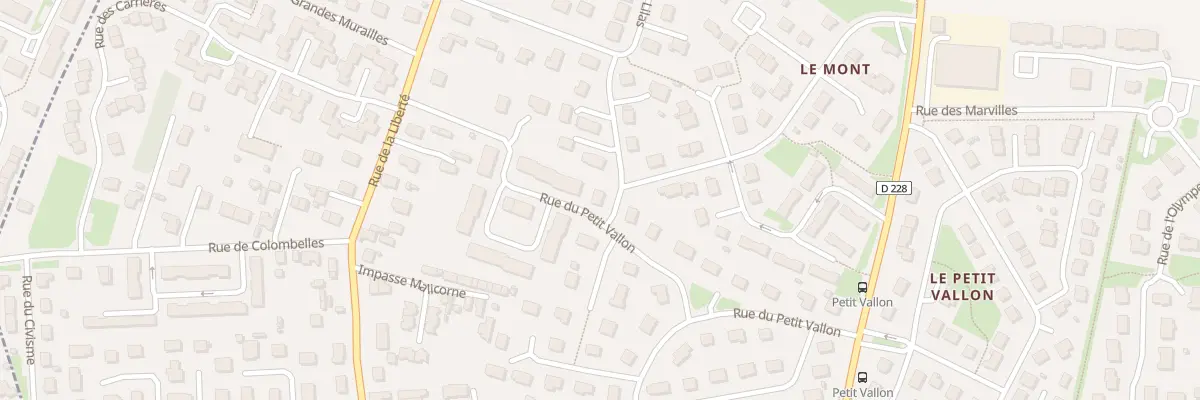 Plan du 18 Rue du Petit Vallon à Démouville