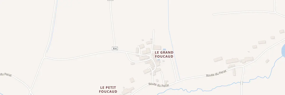 Plan du 5066 Le Grand Foucaud à Bran