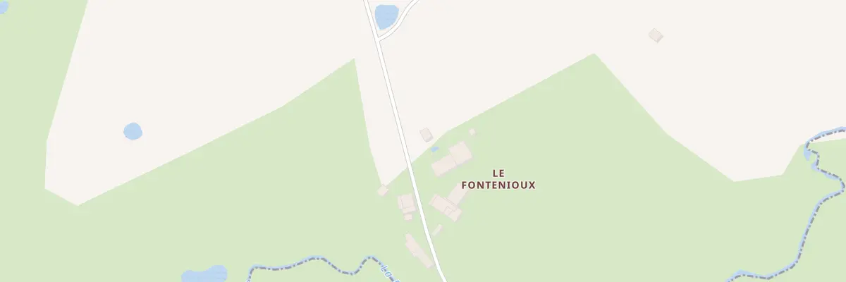 Plan du 1 Le Fontenioux à Amailloux