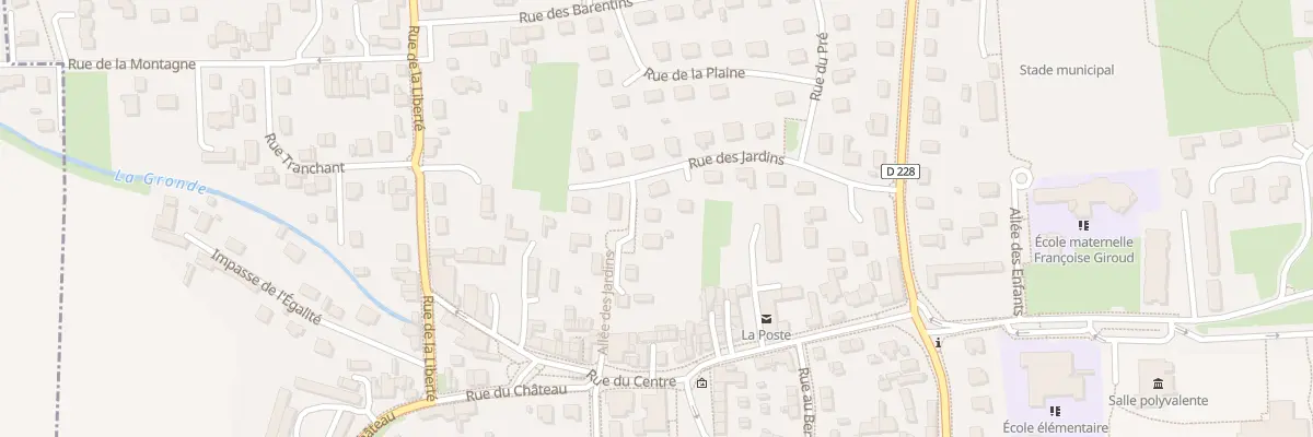 Plan du 11 Rue des Jardins à Démouville
