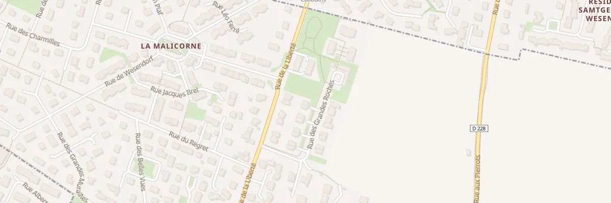 Plan du 15 Rue des Grandes Roches à Démouville