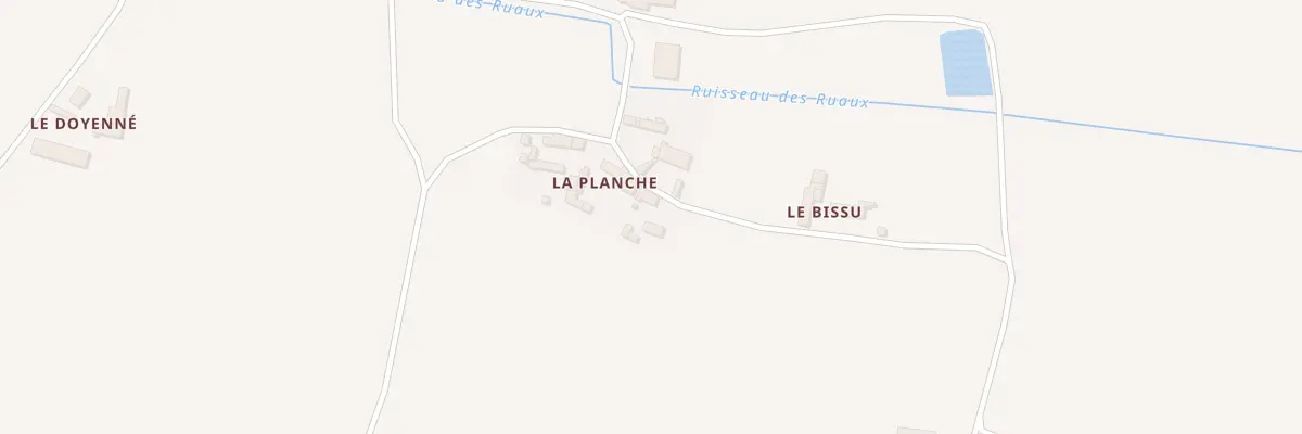 Plan du 8 La Planche à Saint-Macaire-du-Bois